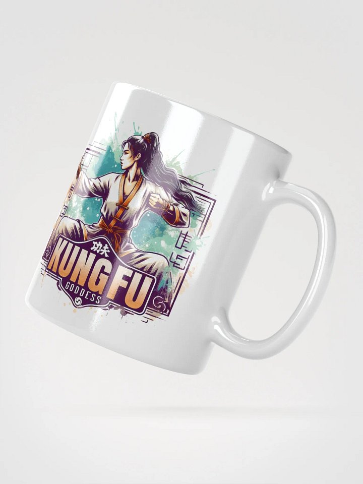 Kung Fu Girl Ceramic Mug product image (2)