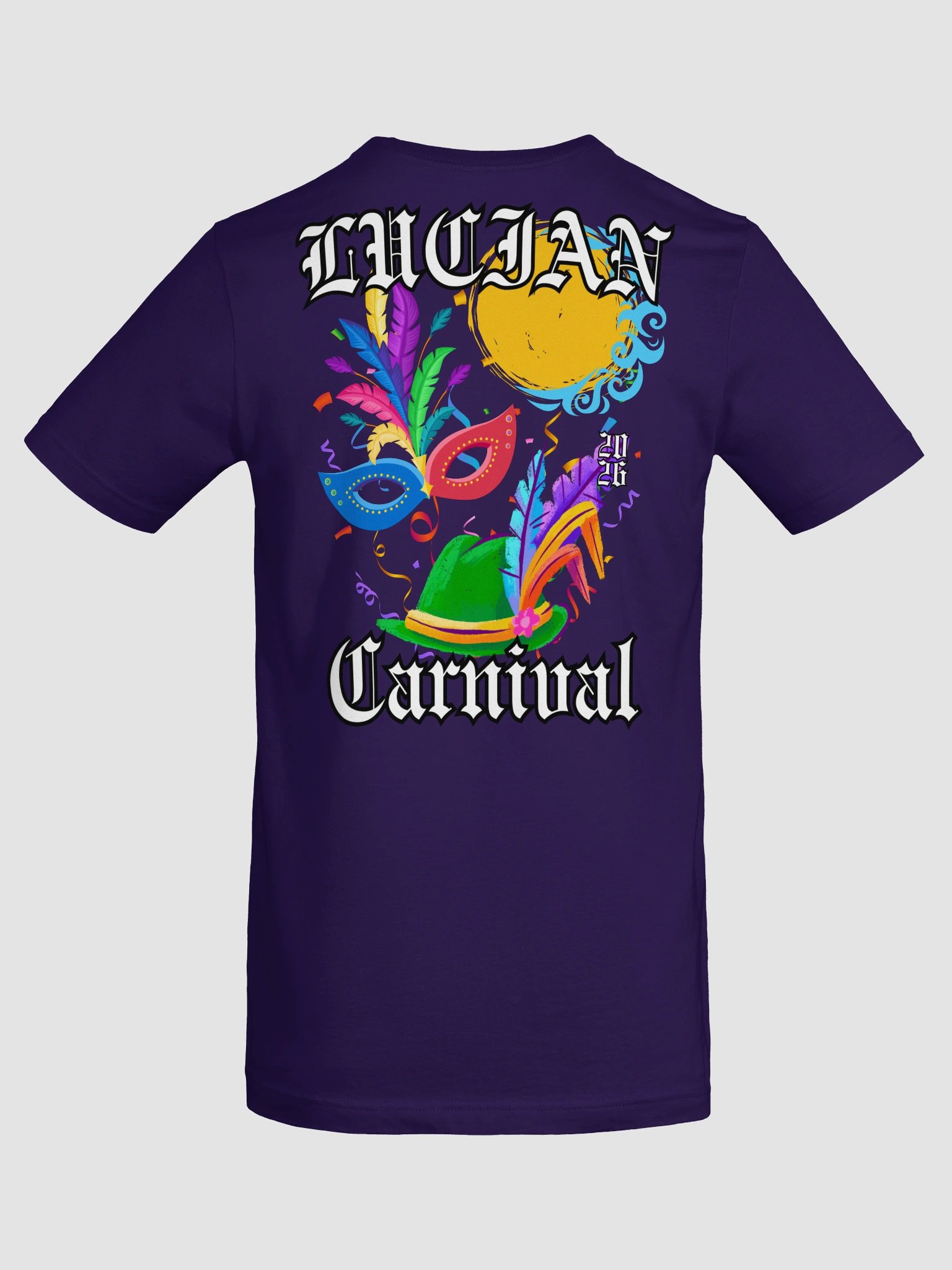 Festive Carnival Mask T-Shirt product image (5)