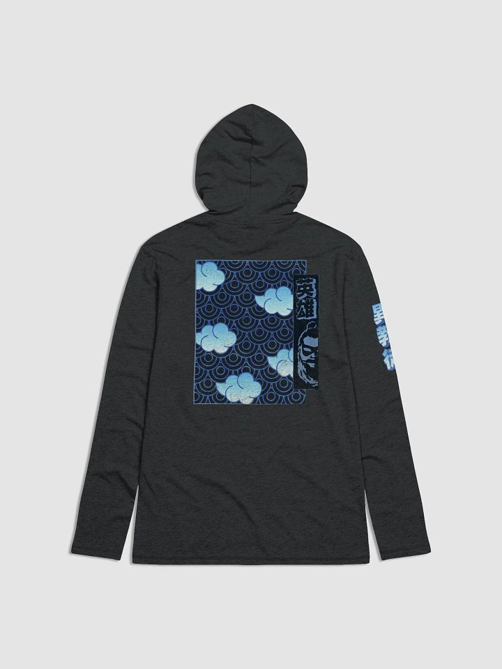 Lightweight Long Sleeve Shirt w/Hood - Nihon Heathens Blue product image (4)