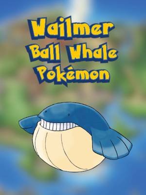 Daily Pokédex 320: Wailmer #pokemon #pokemoncommunity #pokedex #hoenn