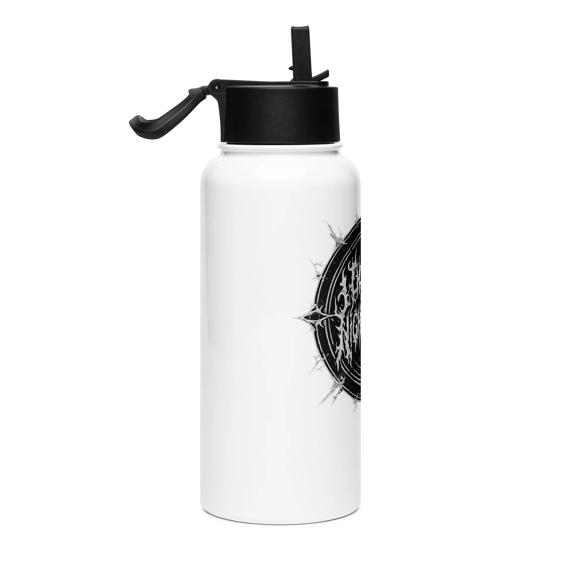 Stainless Steel Water Bottle with a Straw Lid product image (4)