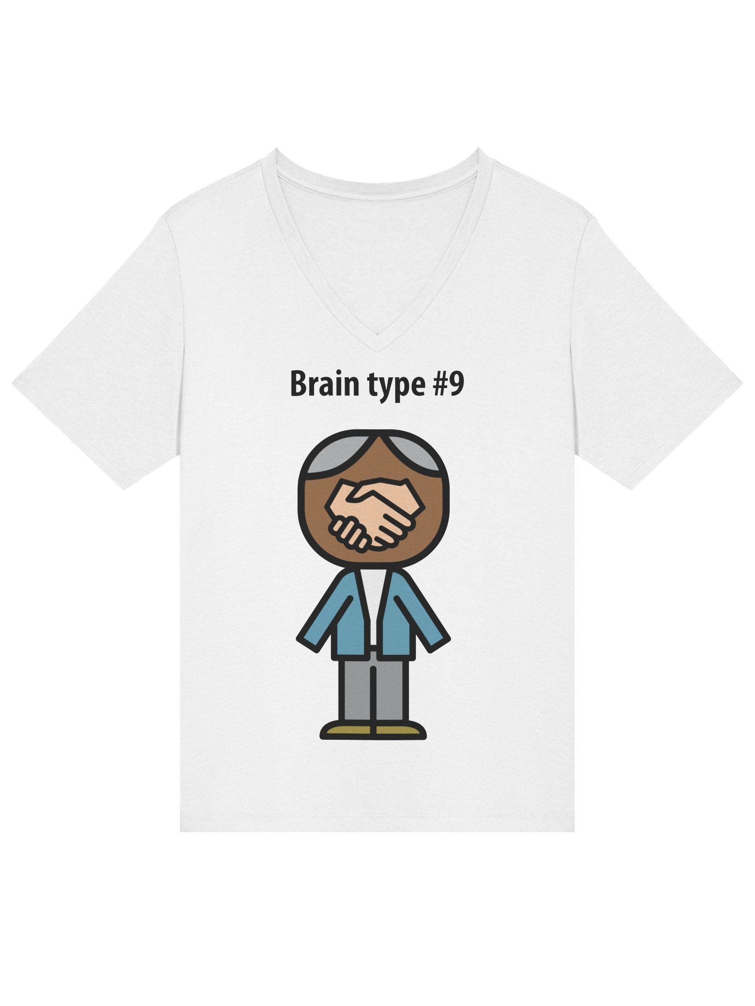 Women's t-shirt for brain type #9 product image (3)