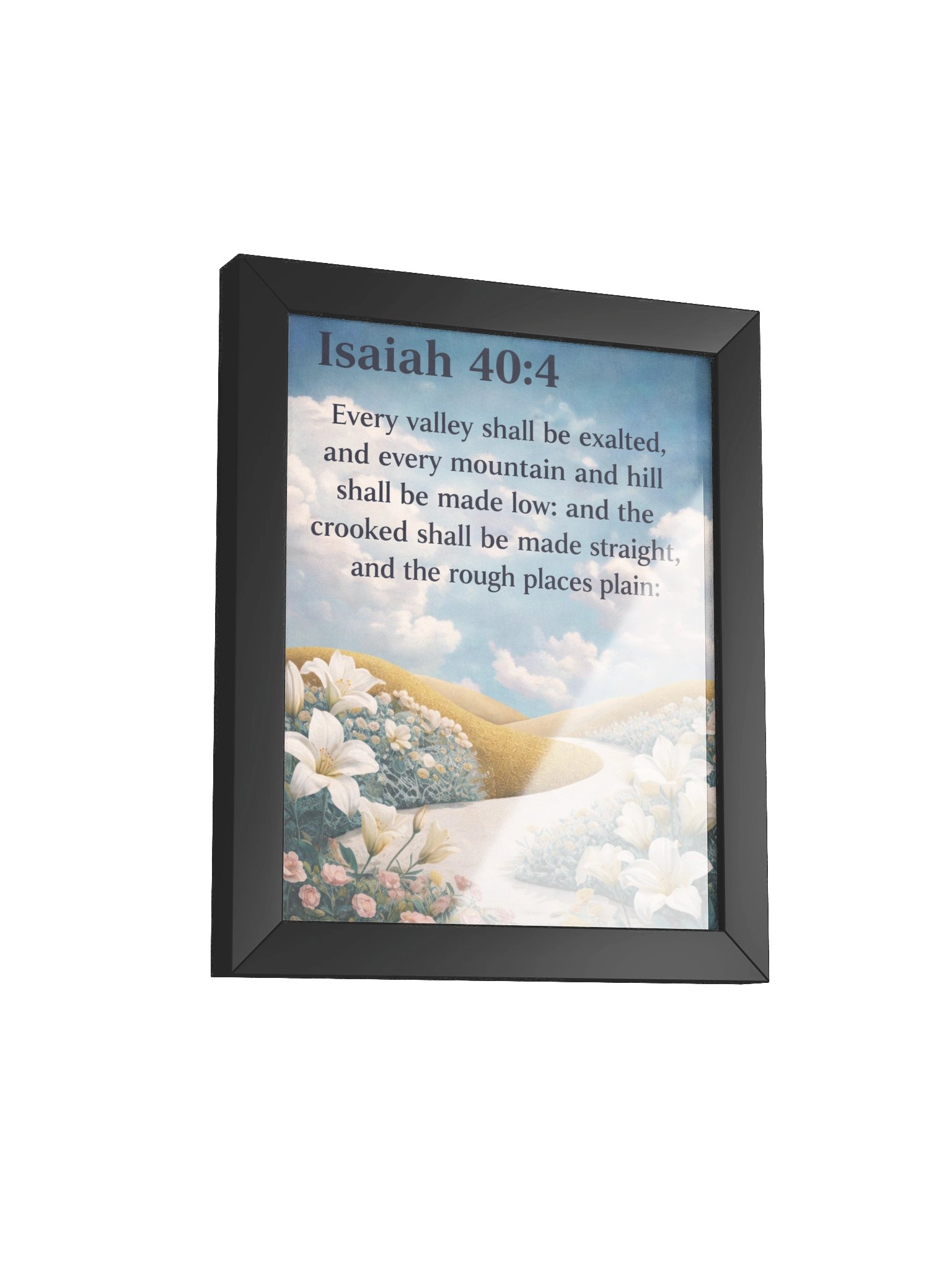 Isaiah 40:4 – A Promise of Restoration Wall Art product image (13)