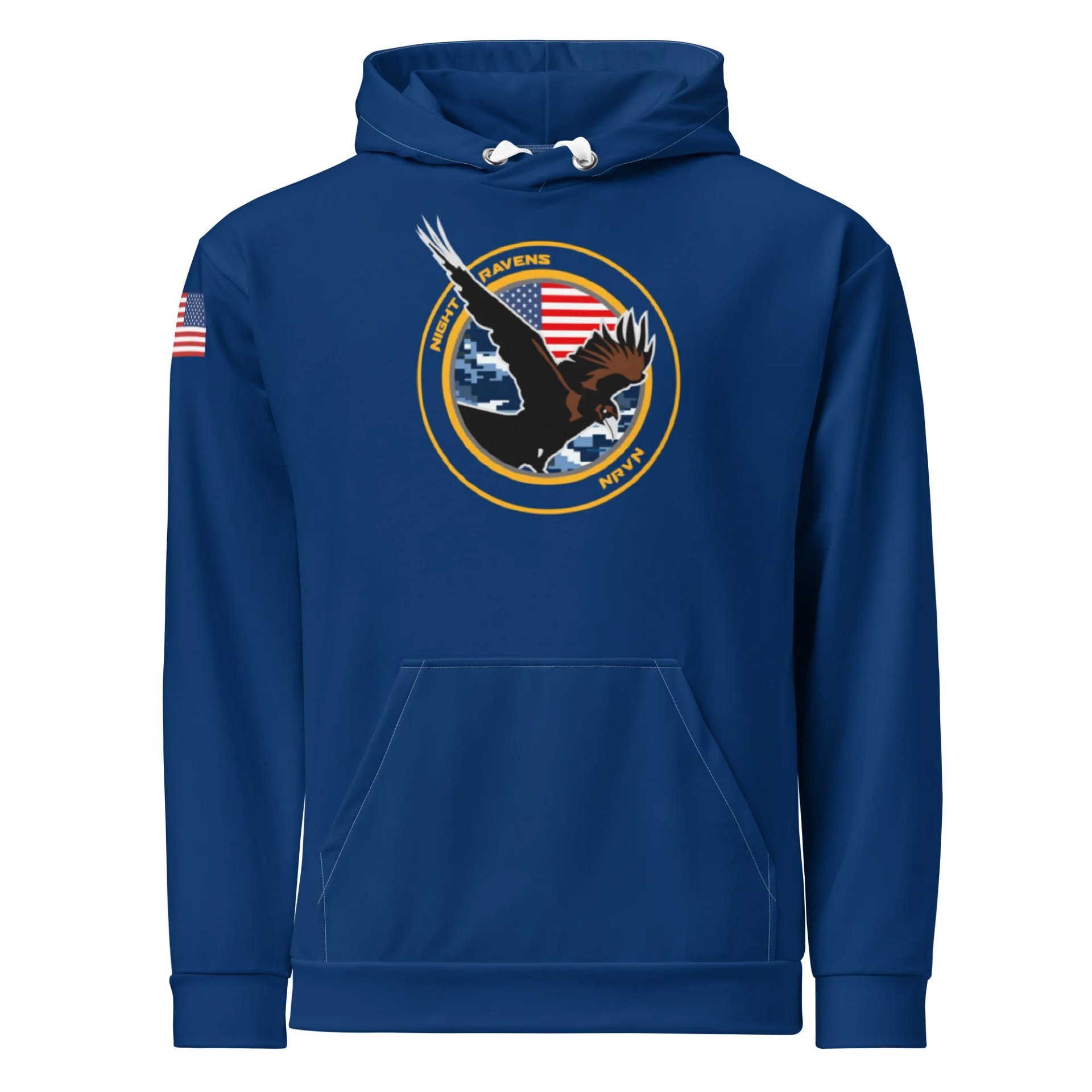 NRVN MILITARY NAVY APPRECIATION HOODIE - 2025 product image (1)