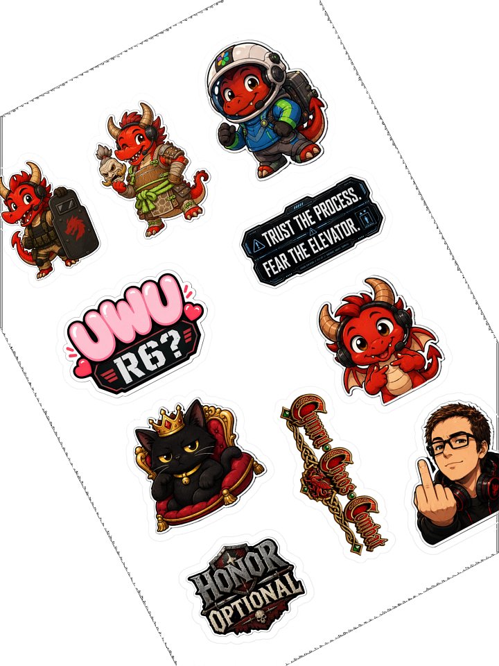 Sticker sheet 2 - Electric Boogaloo product image (1)