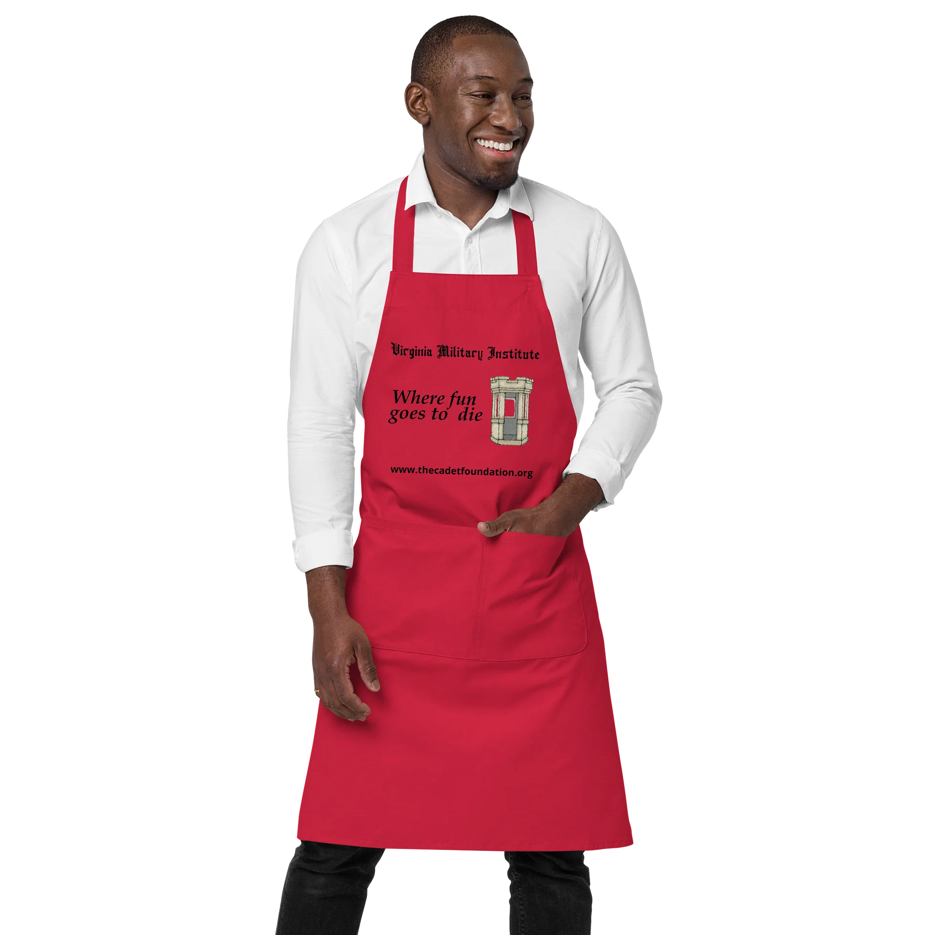 Where Fun Goes to Die Apron product image (1)