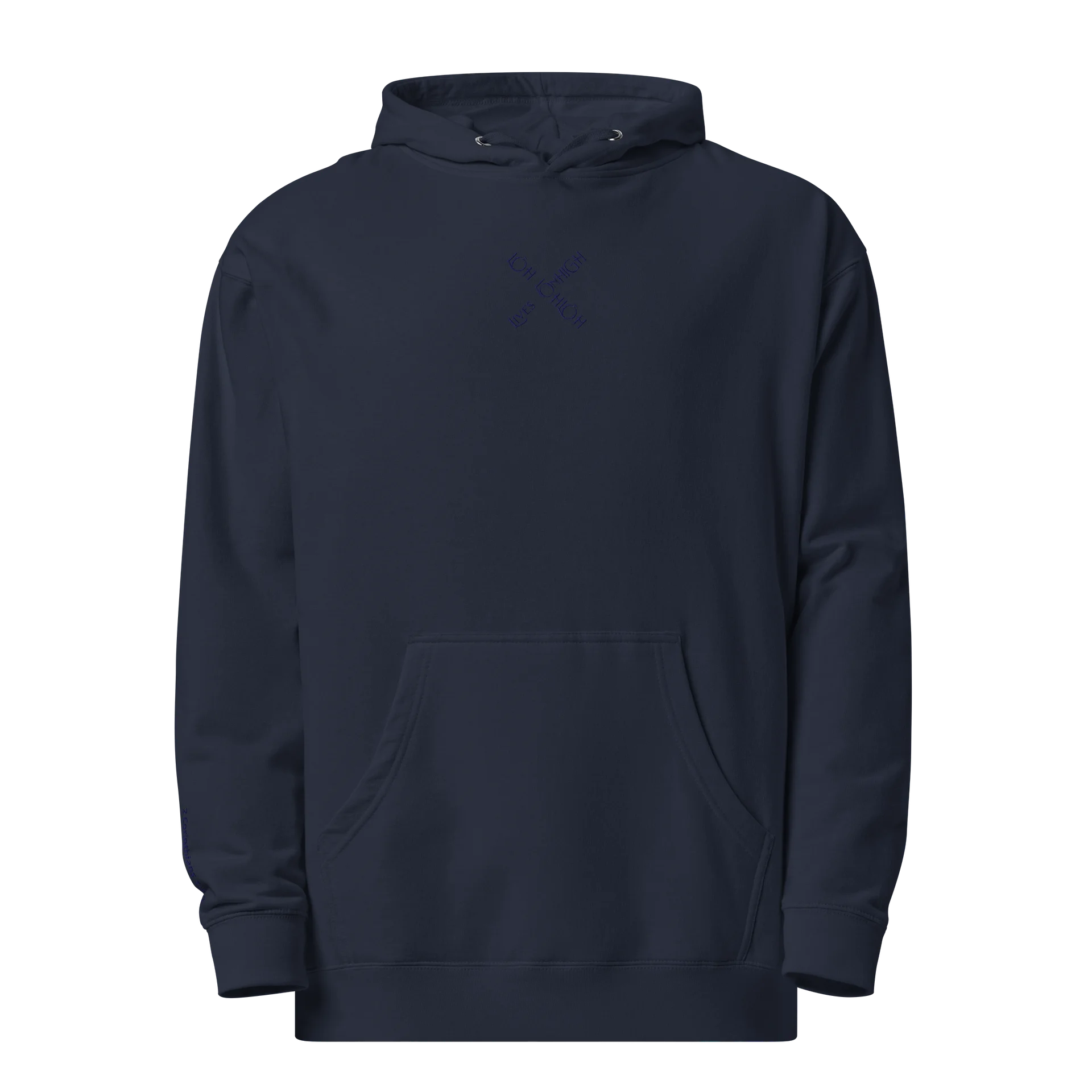 The Lives On HIGH | YTG STEALTH | UNISEX Hoodie | Classic Navy product image (3)