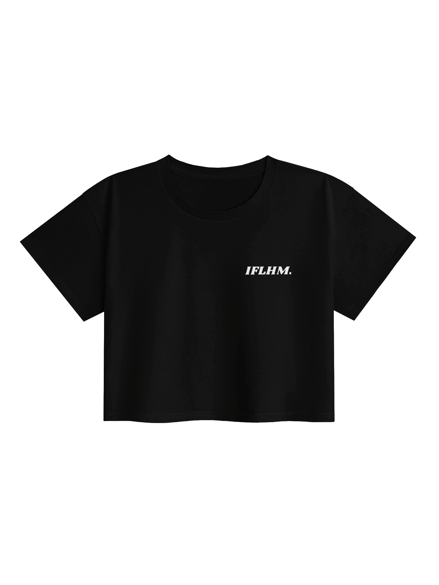 IFLHM Crop Top - Black product image (1)