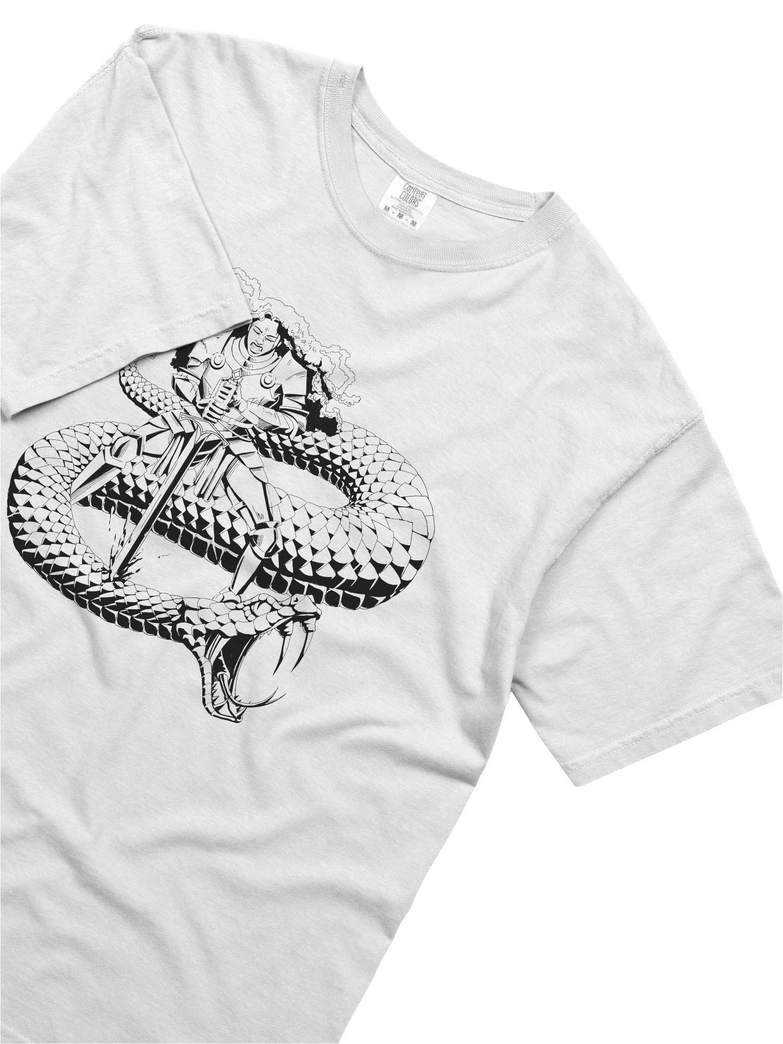 Warrior and Serpent tee product image (5)