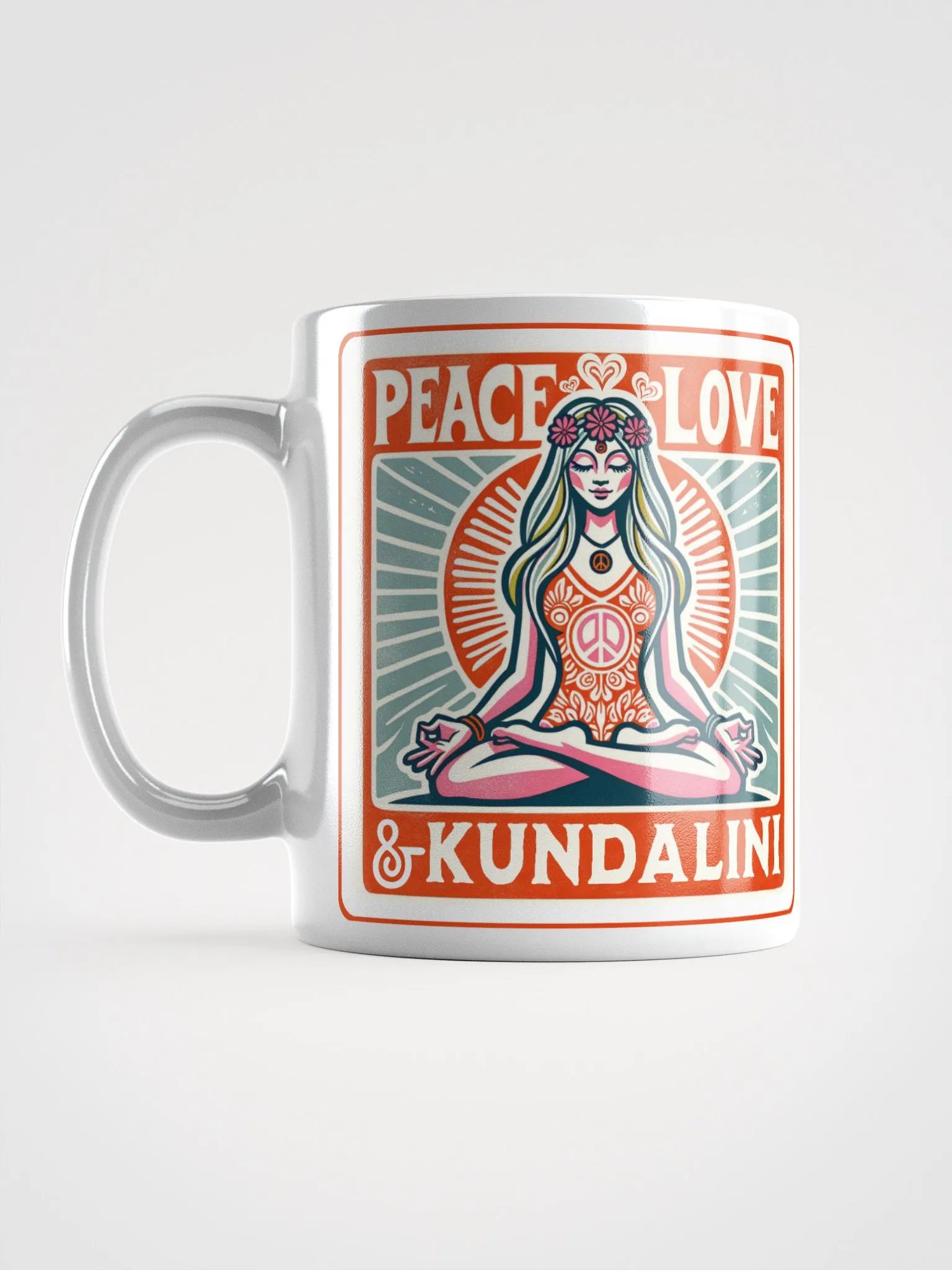 Peace, Love & Kundalini Mug product image (1)