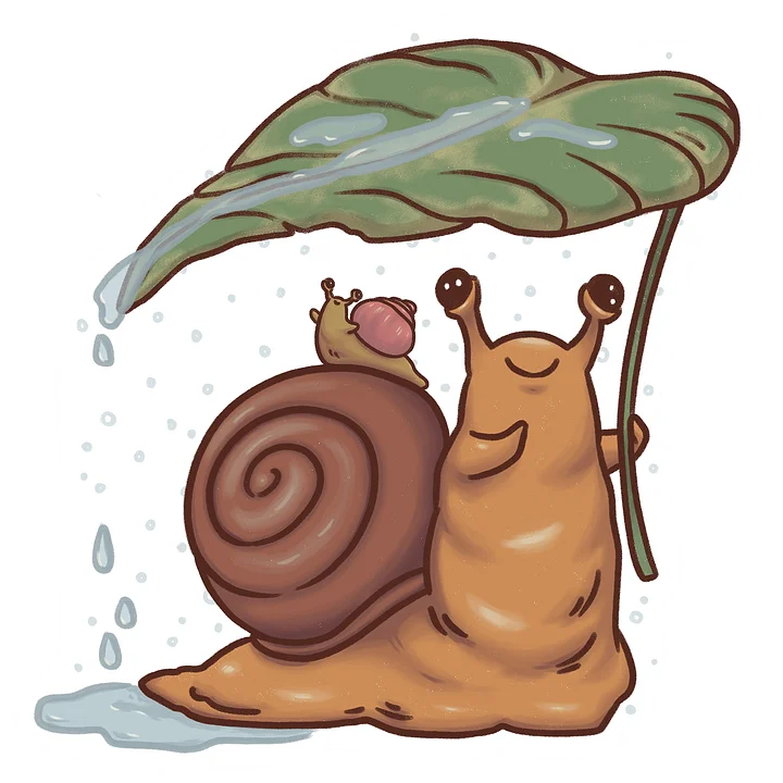 sticker : snail shelter product image (1)