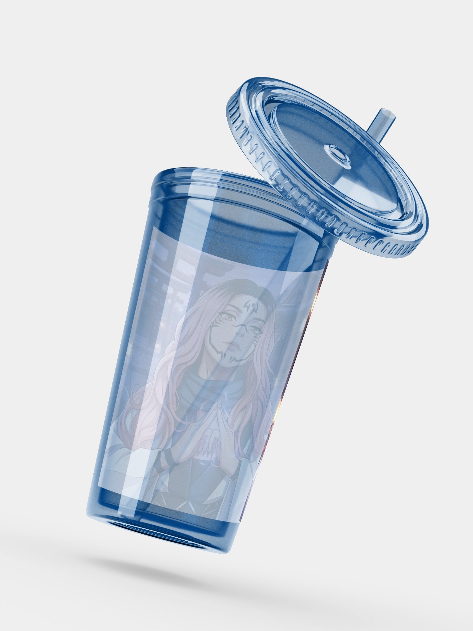 Moon Plastic drinking cup product image (9)