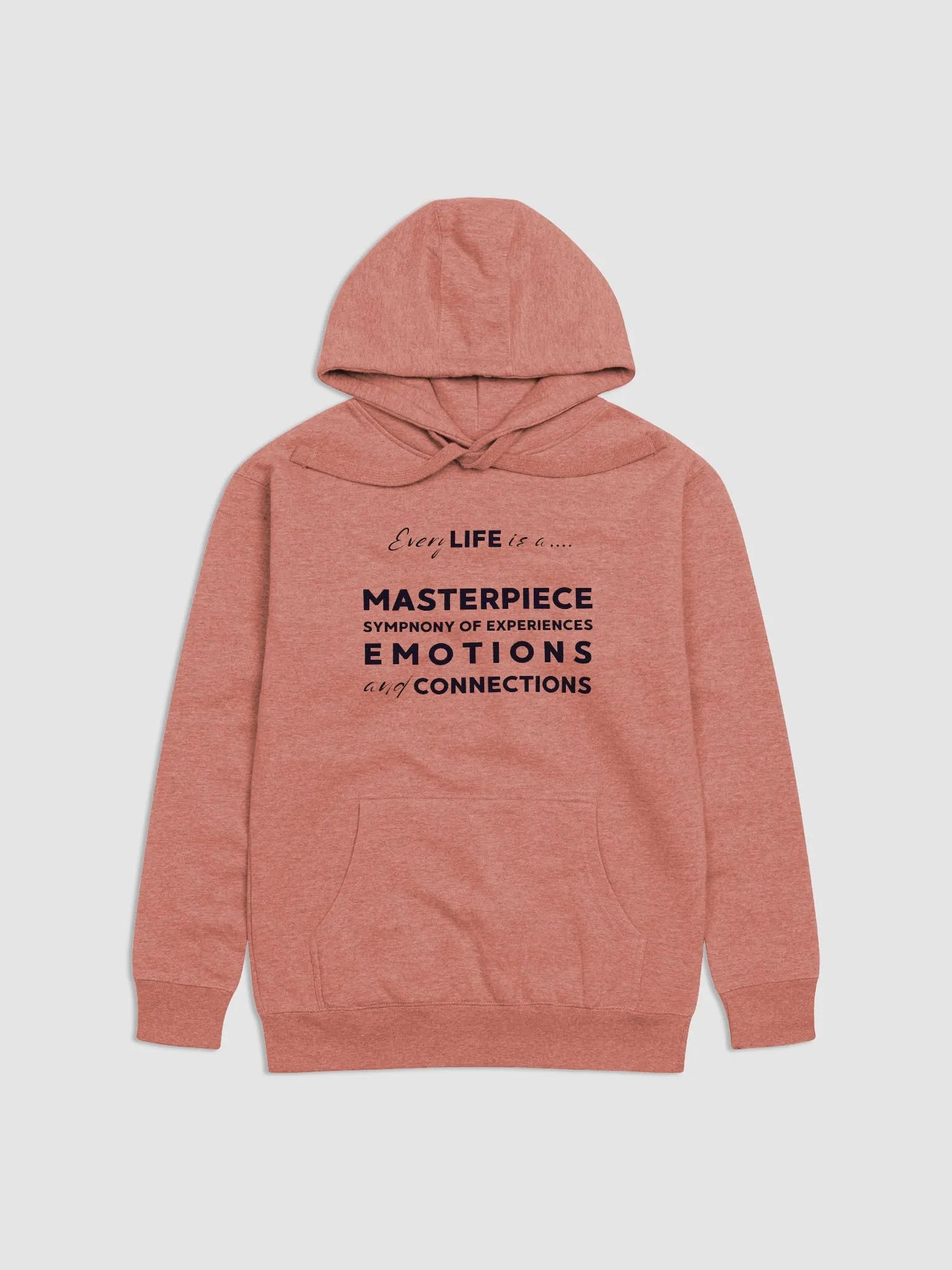 "Every LIFE is a... MASTERPIECE" Premium Unisex Hoodie product image (1)