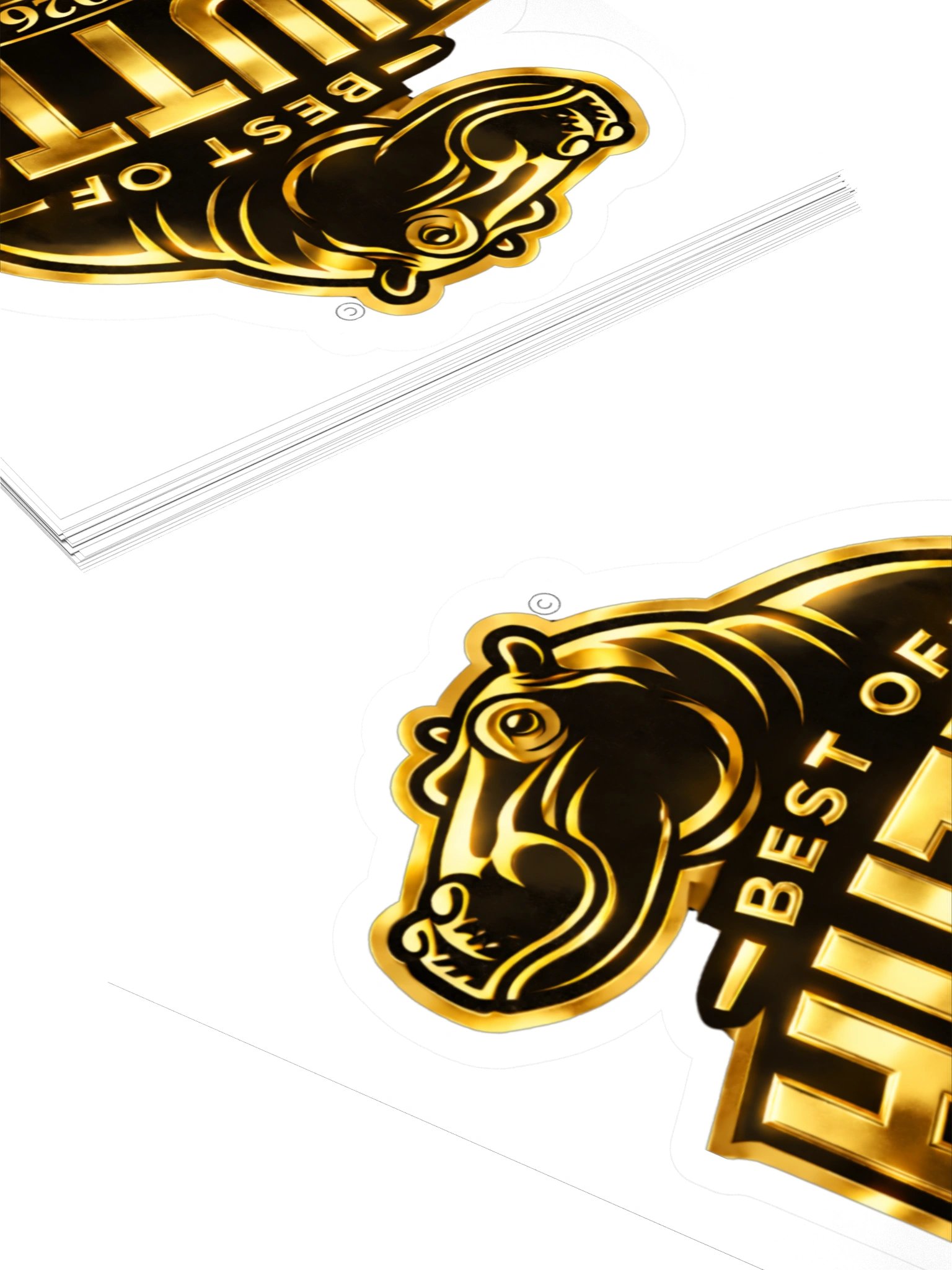 Golden Hippo 1st Place Sticker product image (11)