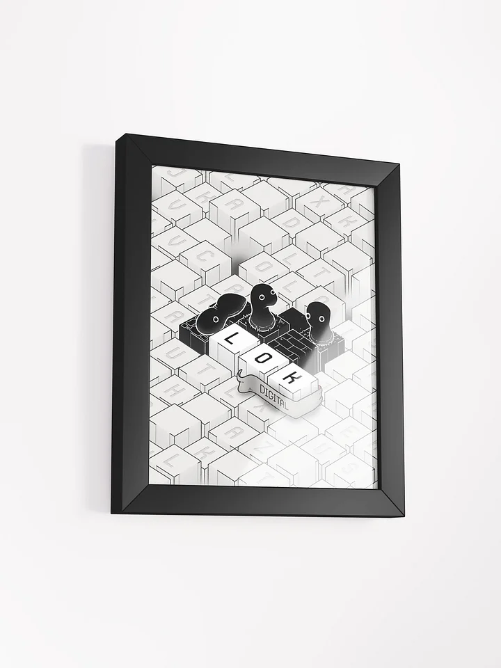 LOK Digital Framed Print product image (1)