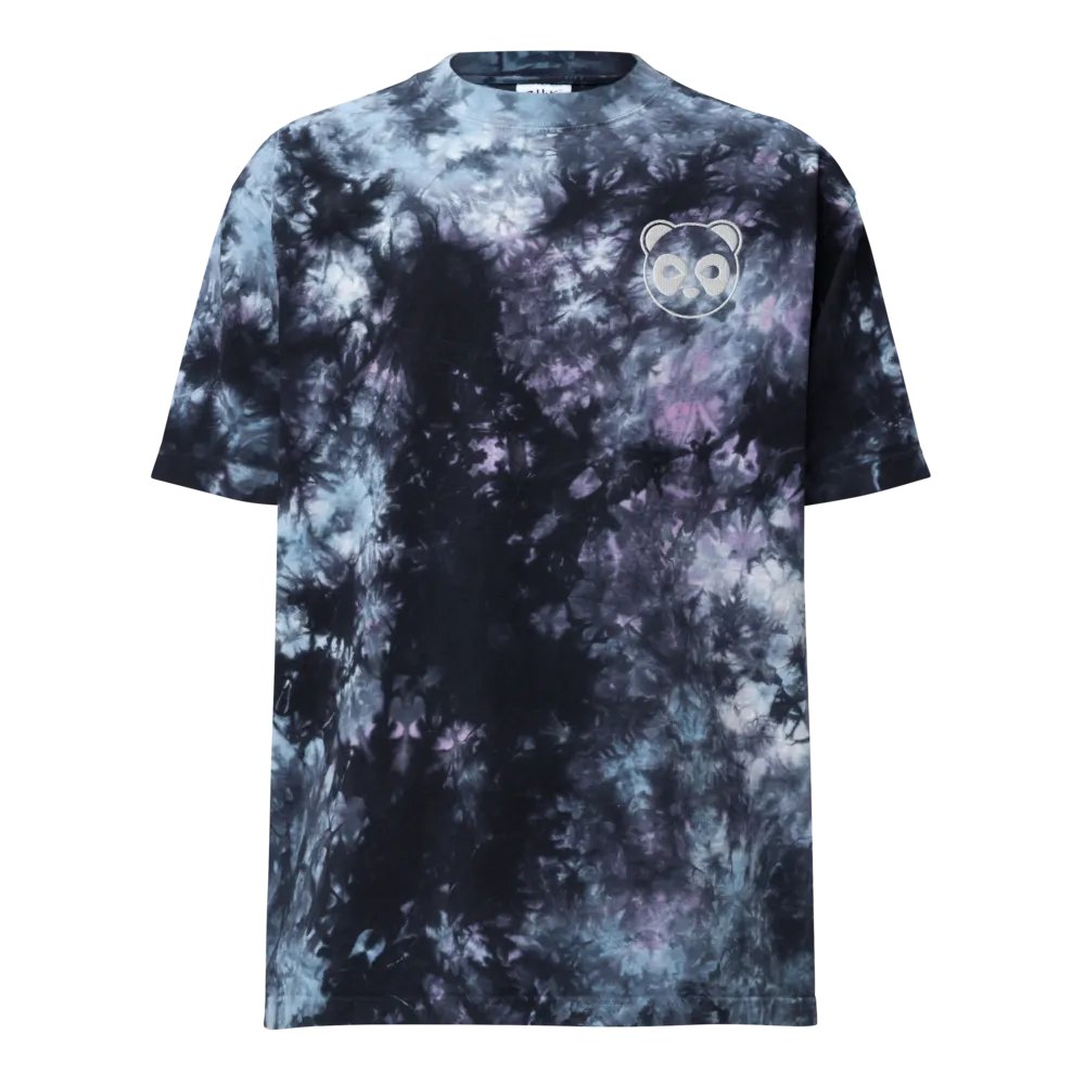 White Logo Tie-Dye Tee product image (1)