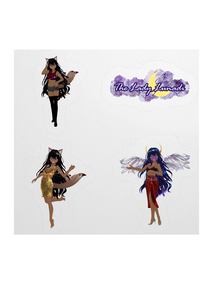 Lady Lunadi Sticker Set product image (5)