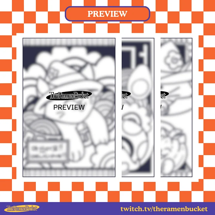 'THE RAMEN FEST' Printable Coloring Pages product image (2)