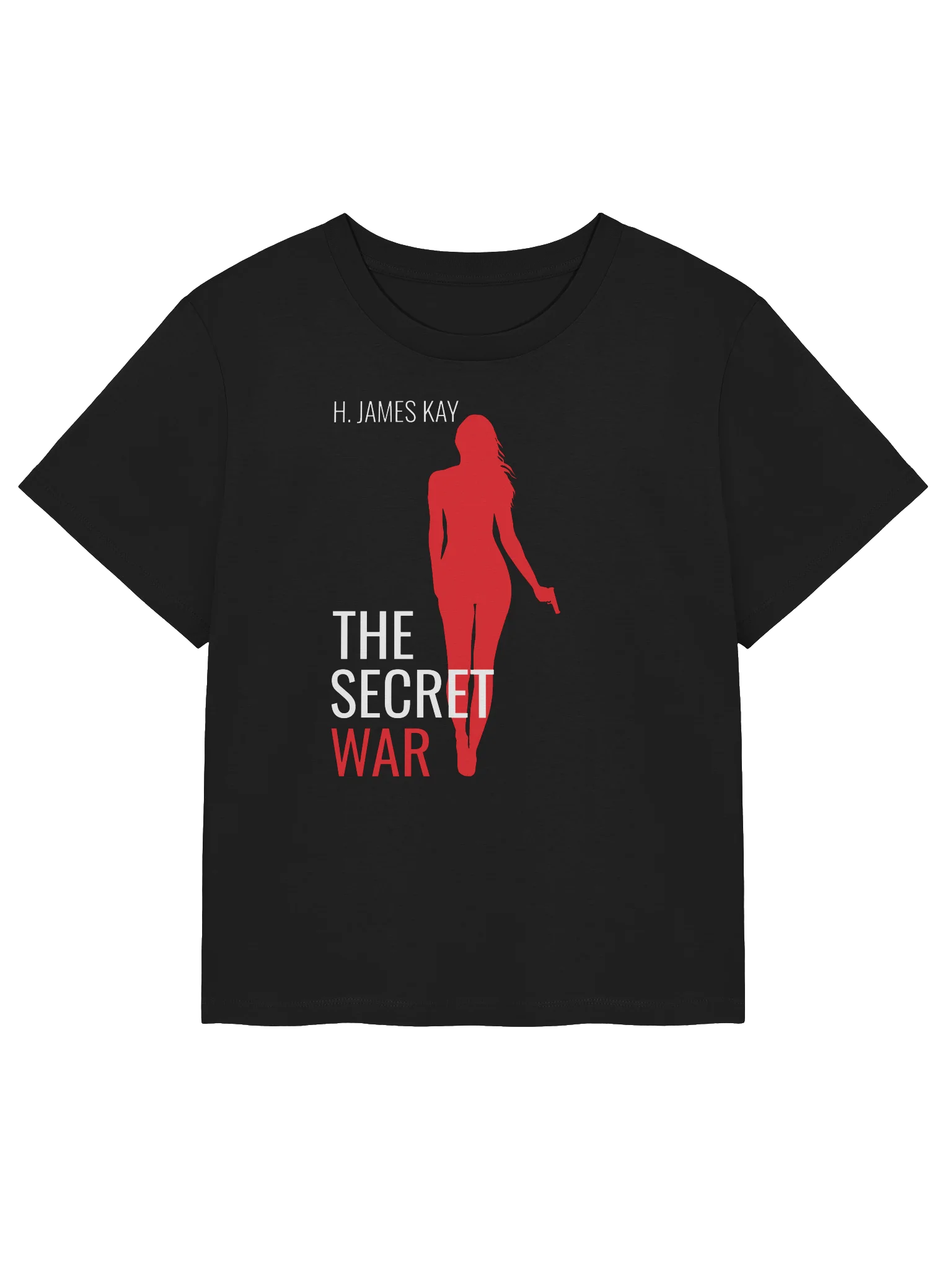 The Secret War Book Cover Ladies Tee Shirt product image (1)