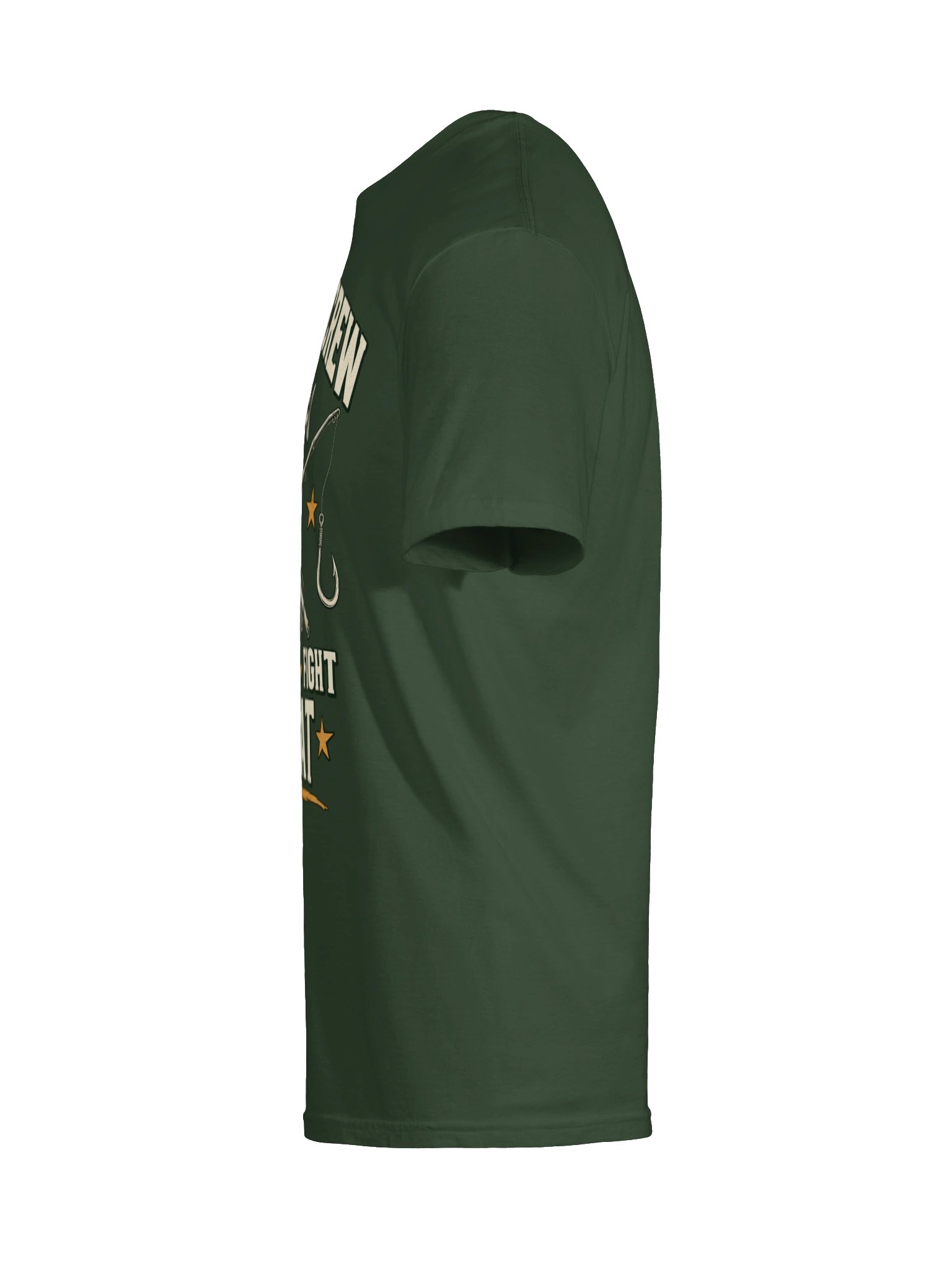 Fishing Crew. Cast Hook. Fight. Repeat. T-shirt product image (9)