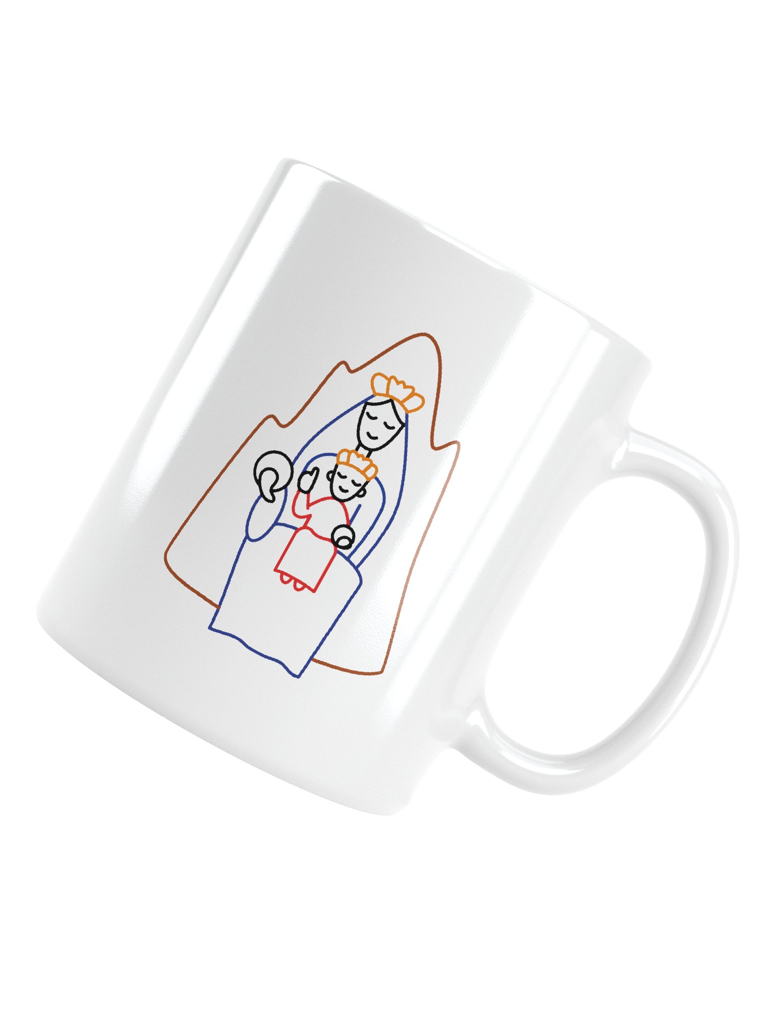 Minimalist Lady of Montserrat Mug product image (5)