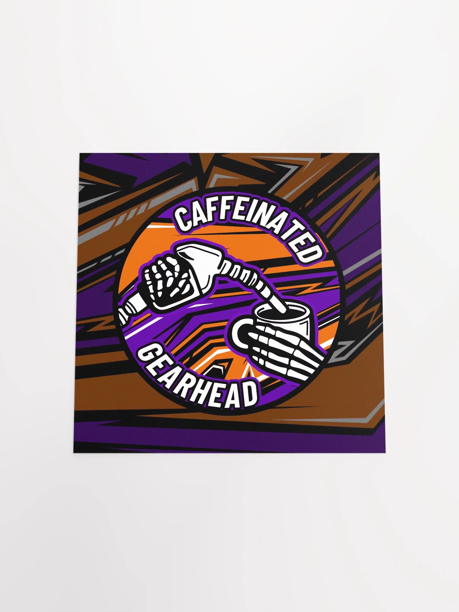 Caffeinated Gearhead - Poster product image (10)
