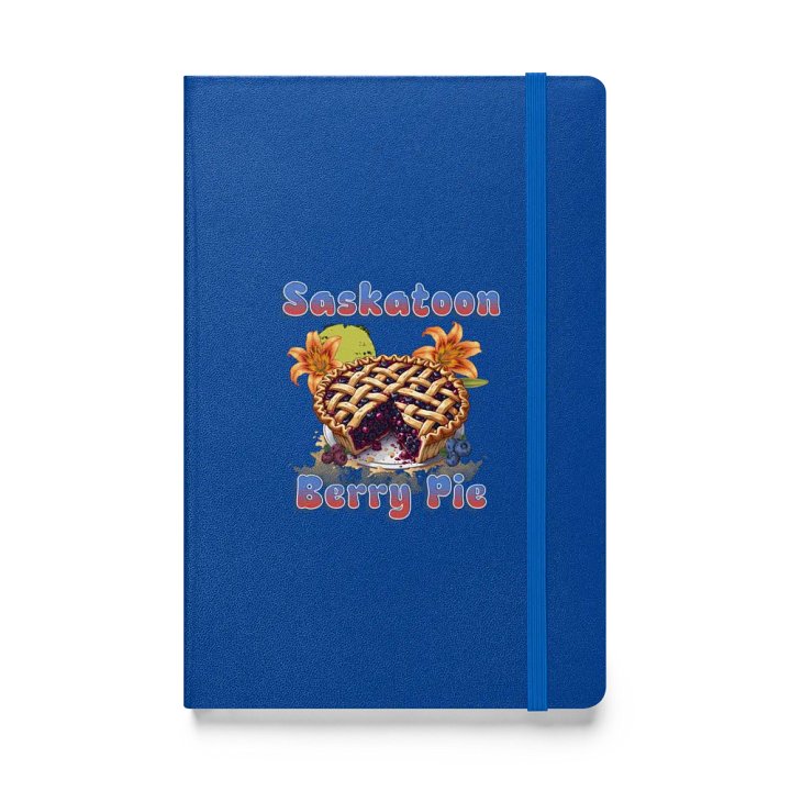 Saskatoon Berry Pie Hardcover Journal product image (1)