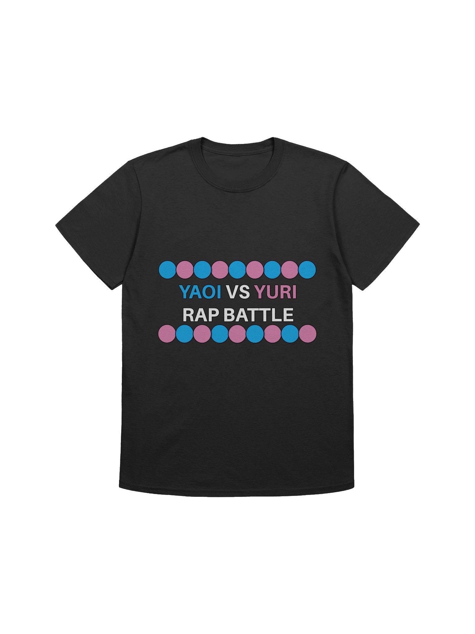 Yaoi Vs Yuri Rap Battle Shirt product image (1)