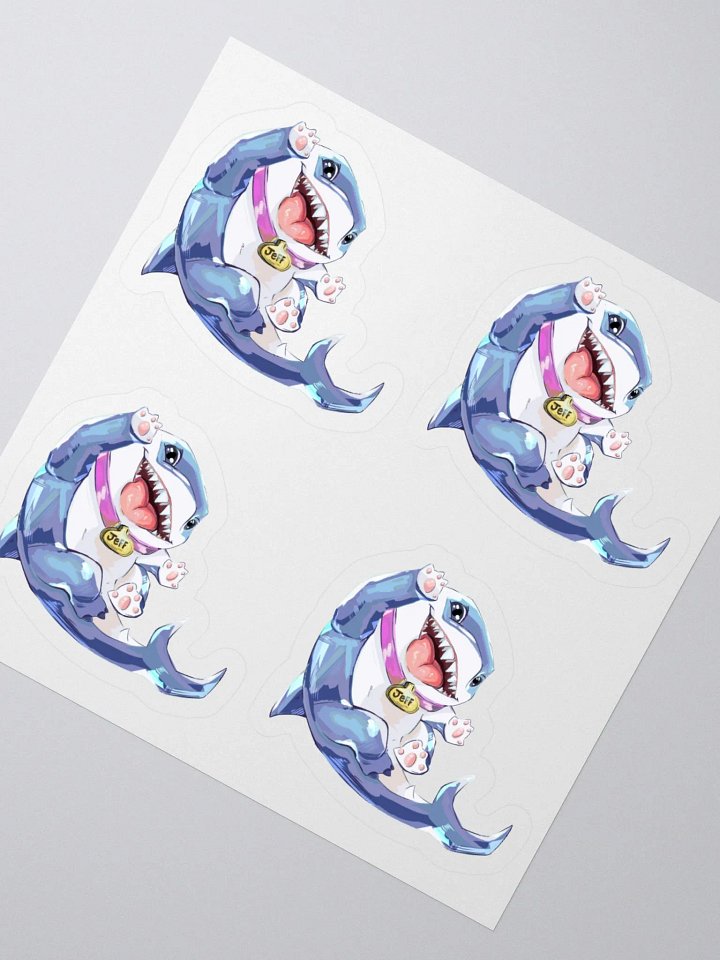 Jeff the Land Shark Sticker Sheet product image (2)