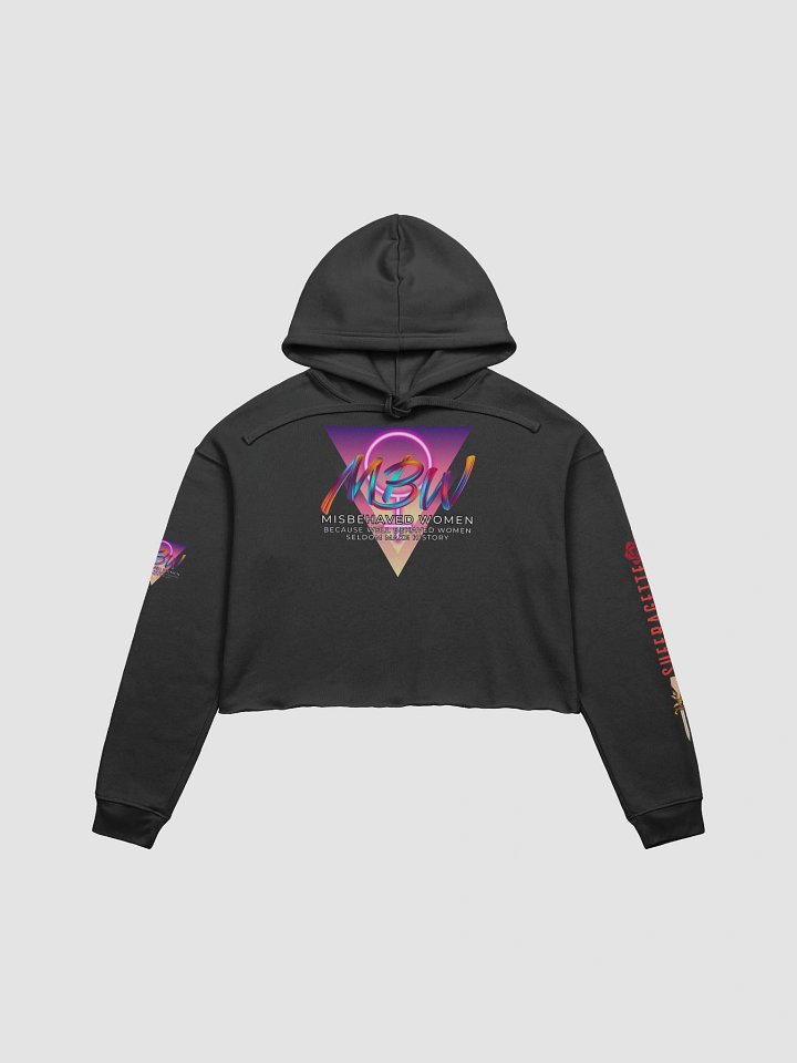 Misbehaving Women Redux Crop Hoodie product image (3)