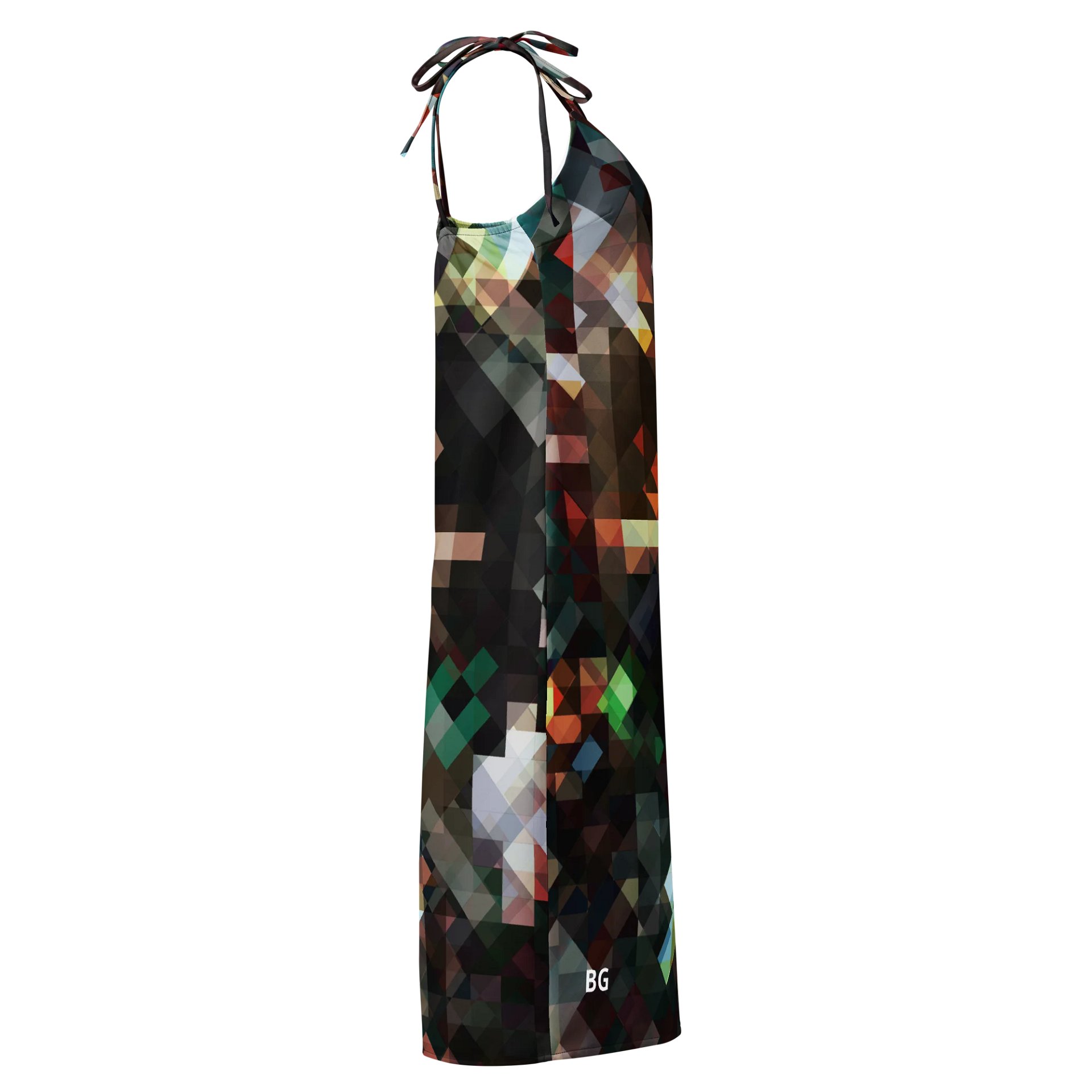 Barry Grady Abstract Chiffon Slip Dress product image (4)