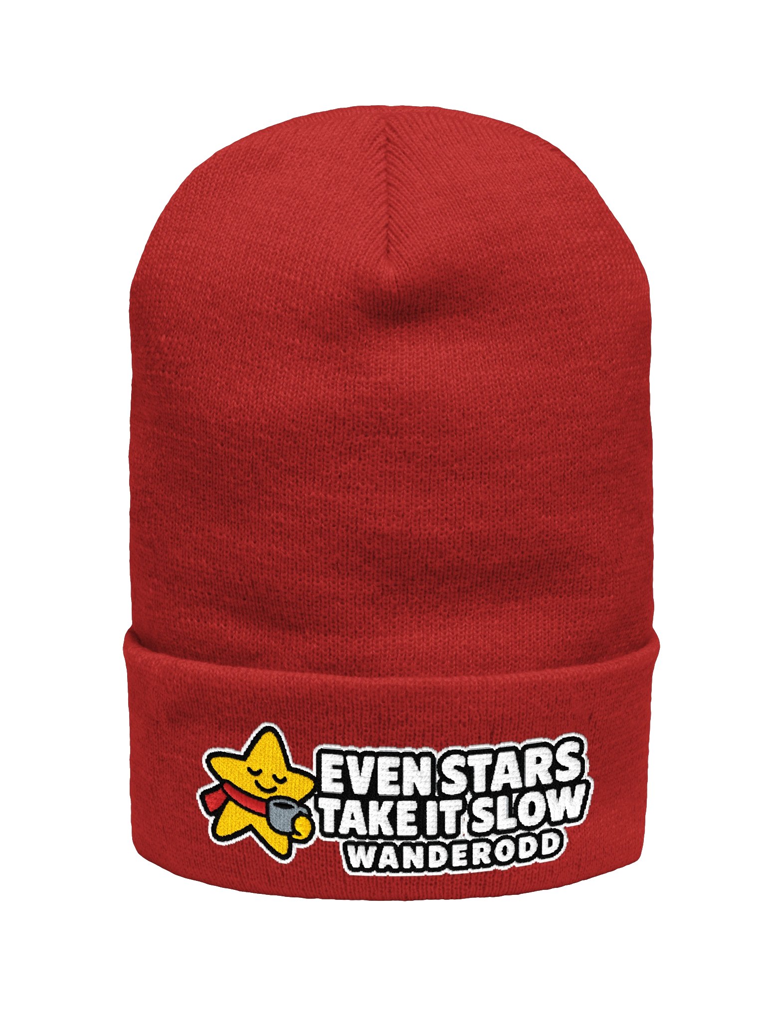 Christmas Star Embroidered Beanie – Take It Slow | WanderOdd product image (62)