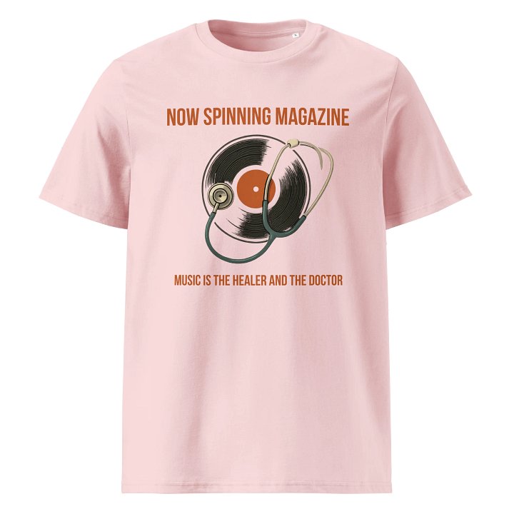 Music Is The Healer & The Doctor -Orange + Back Print product image (3)
