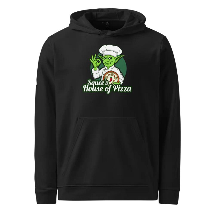 Squee’s House of Pizza Adidas Fleece Hoodie – "Cooking with Spice" Edition product image (1)