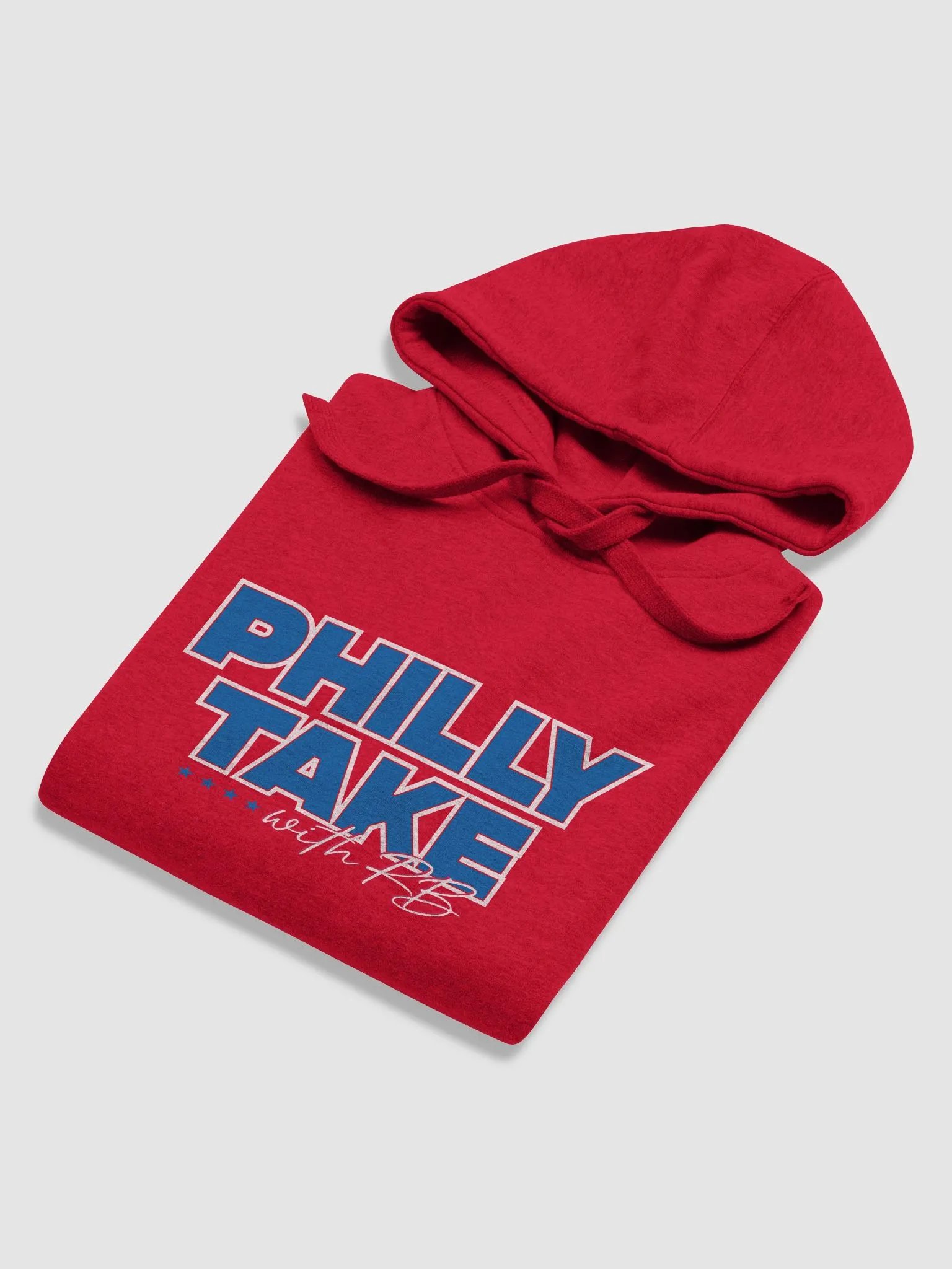 Philly Take with RB Red Hoodie product image (2)