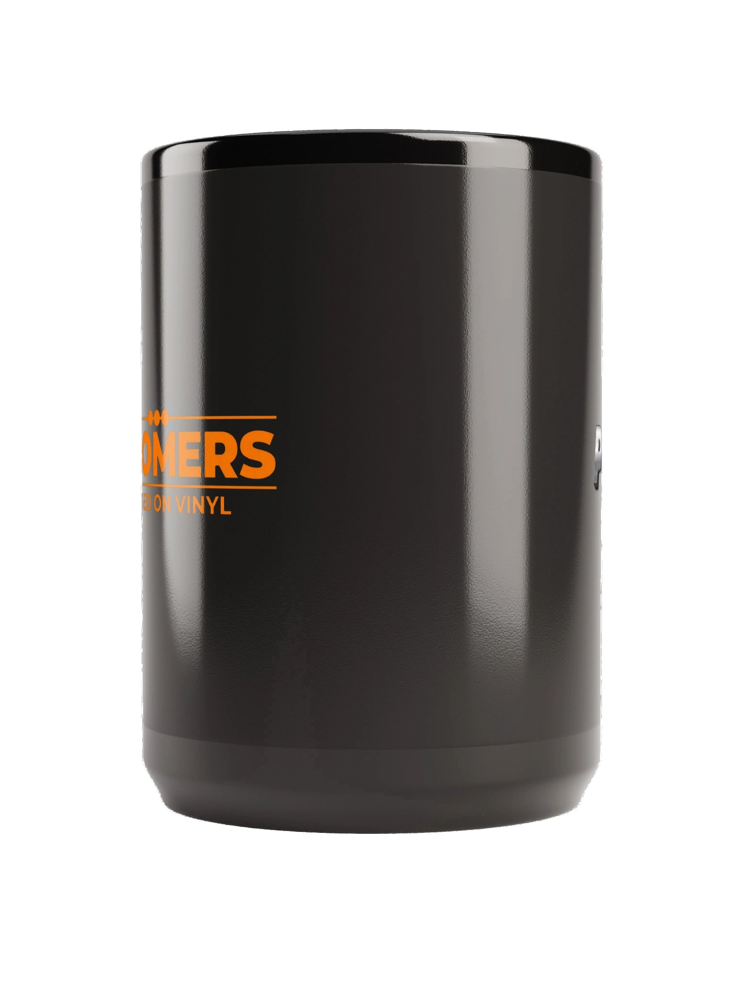 Baby Boomers: Raised on Vinyl | 15 oz Black Glossy Mug product image (2)