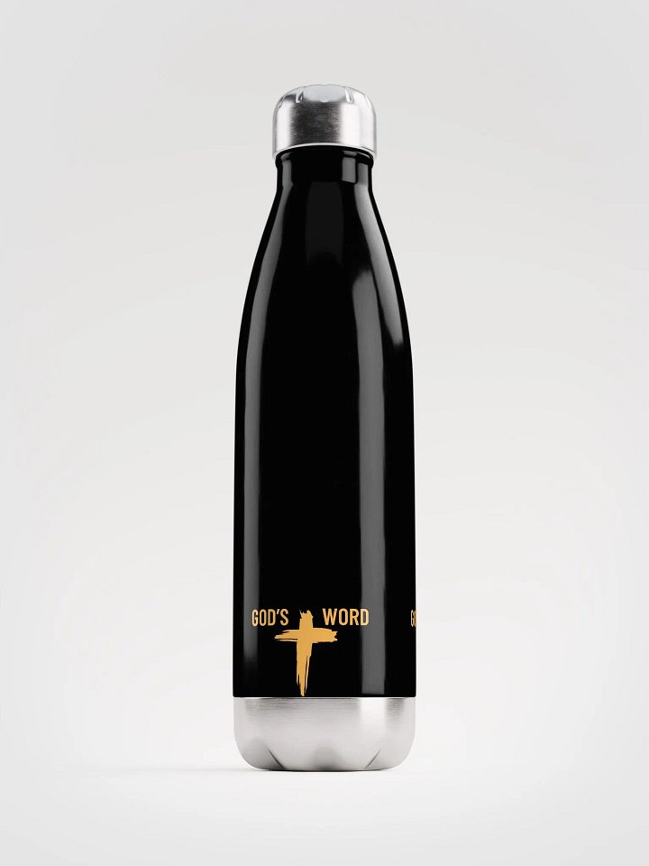 Gods Word Stainless Steel Water Bottle product image (1)