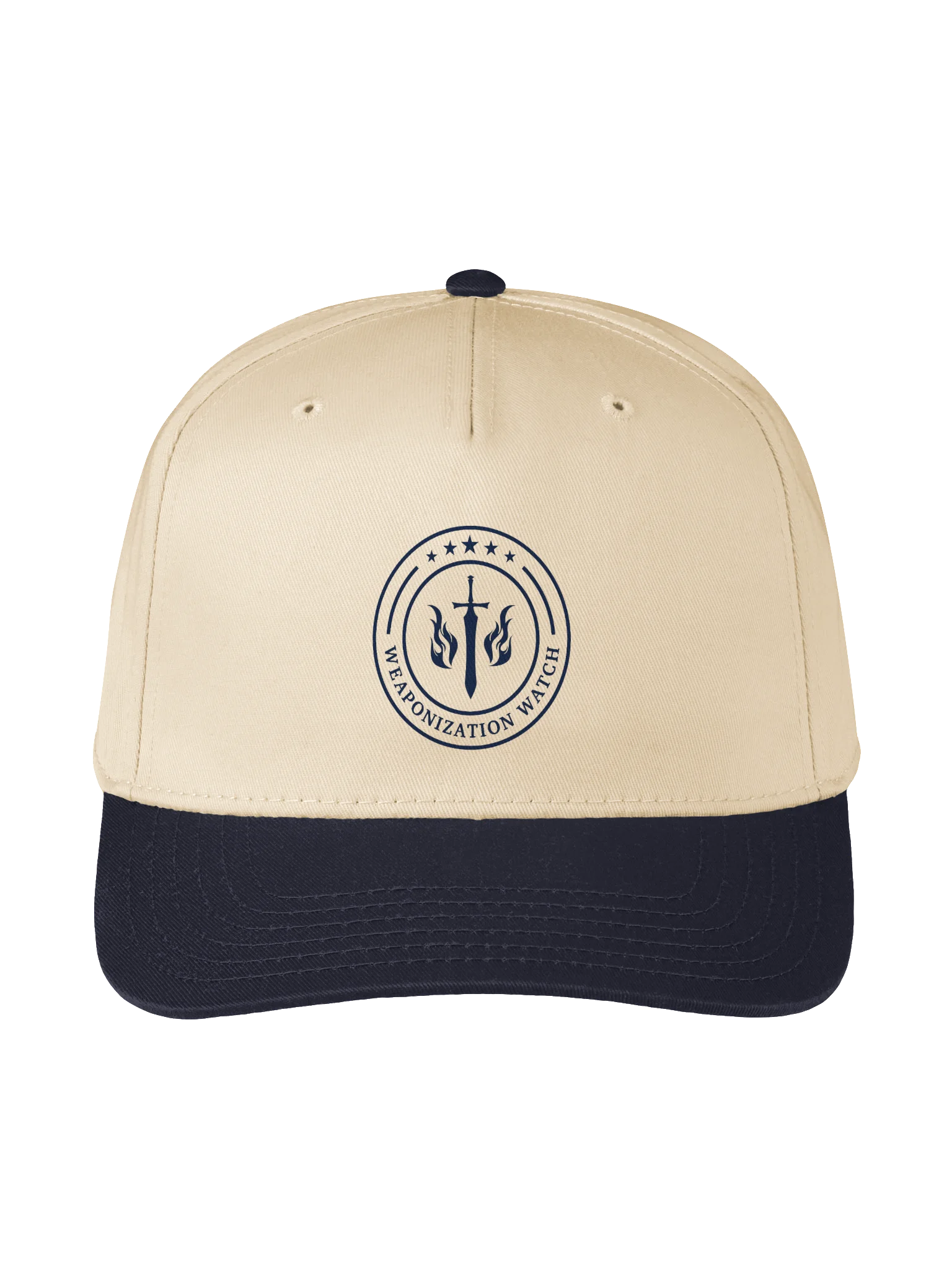 WW Navy & Natural Emblem Cap product image (1)