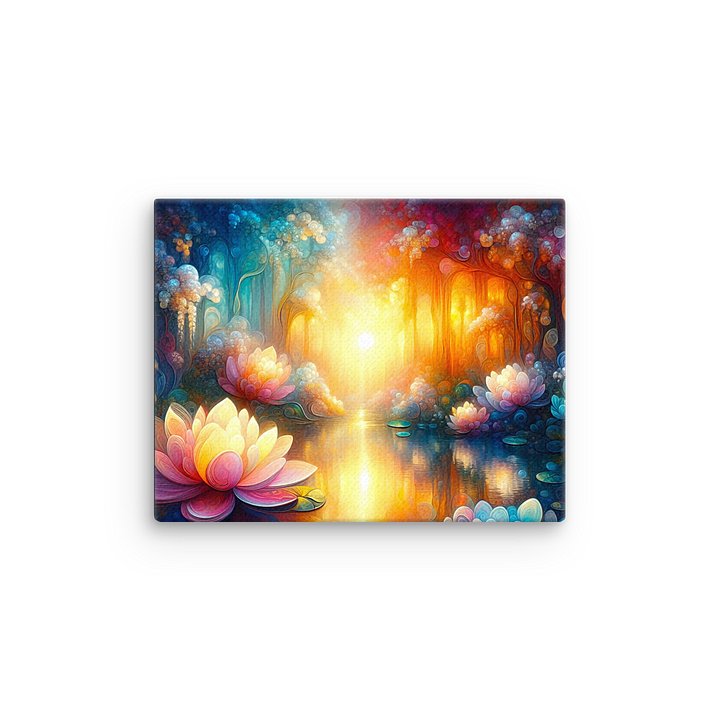 Lotus Sun on Canvas product image (2)