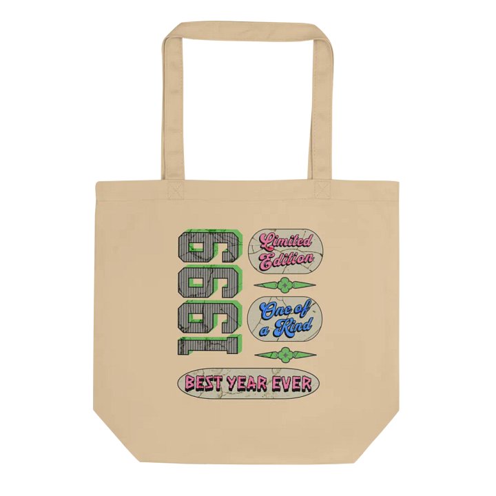 Best Year Ever 1999 Limited Edition Vintage-Inspired Slogan Tote Bag product image (1)