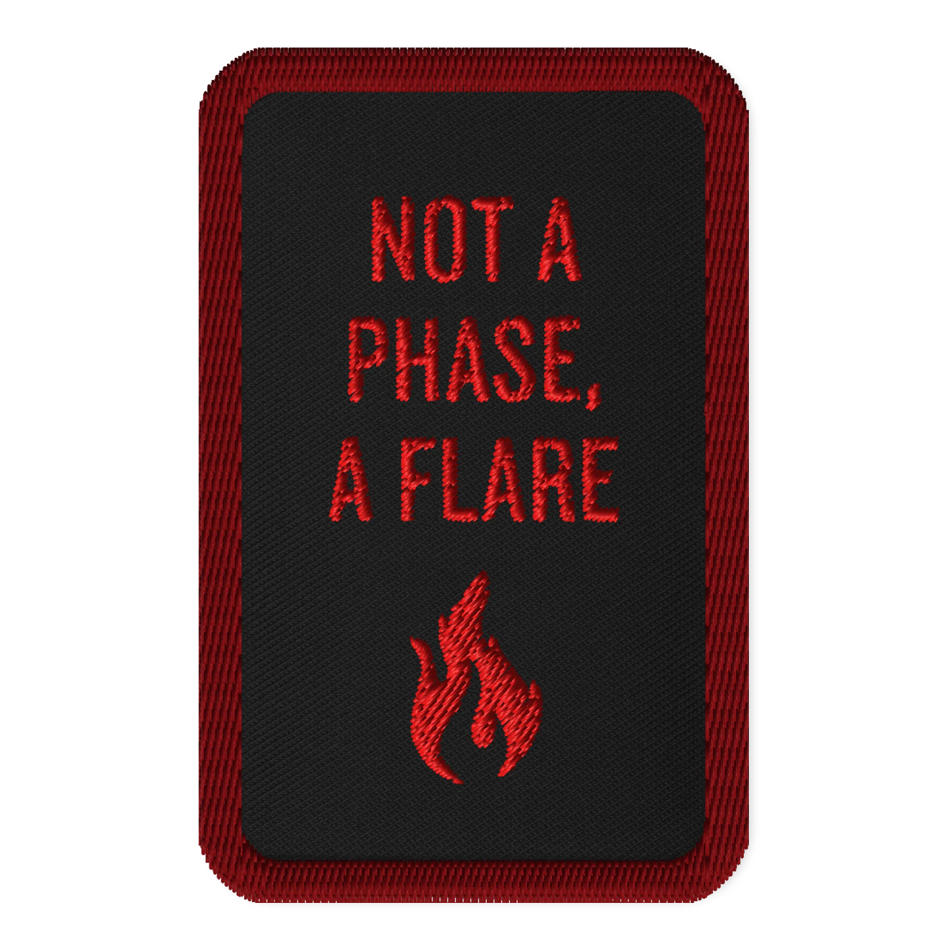 Not a Phase A Flare Patch | Chronic Illness & Spoonie Flare Patch product image (1)