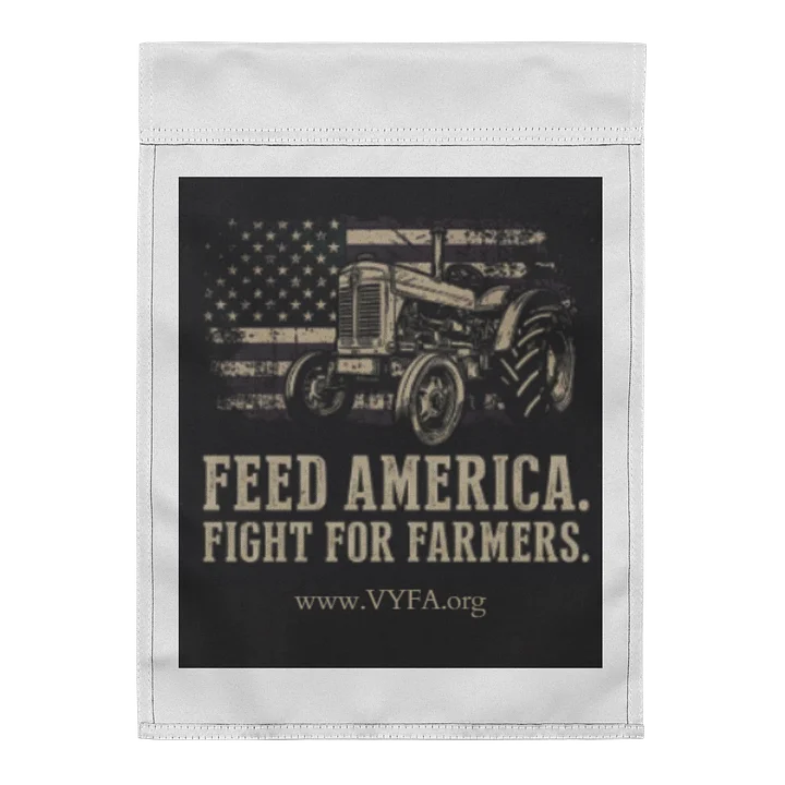 Feed America Tractor Garden Flag product image (2)