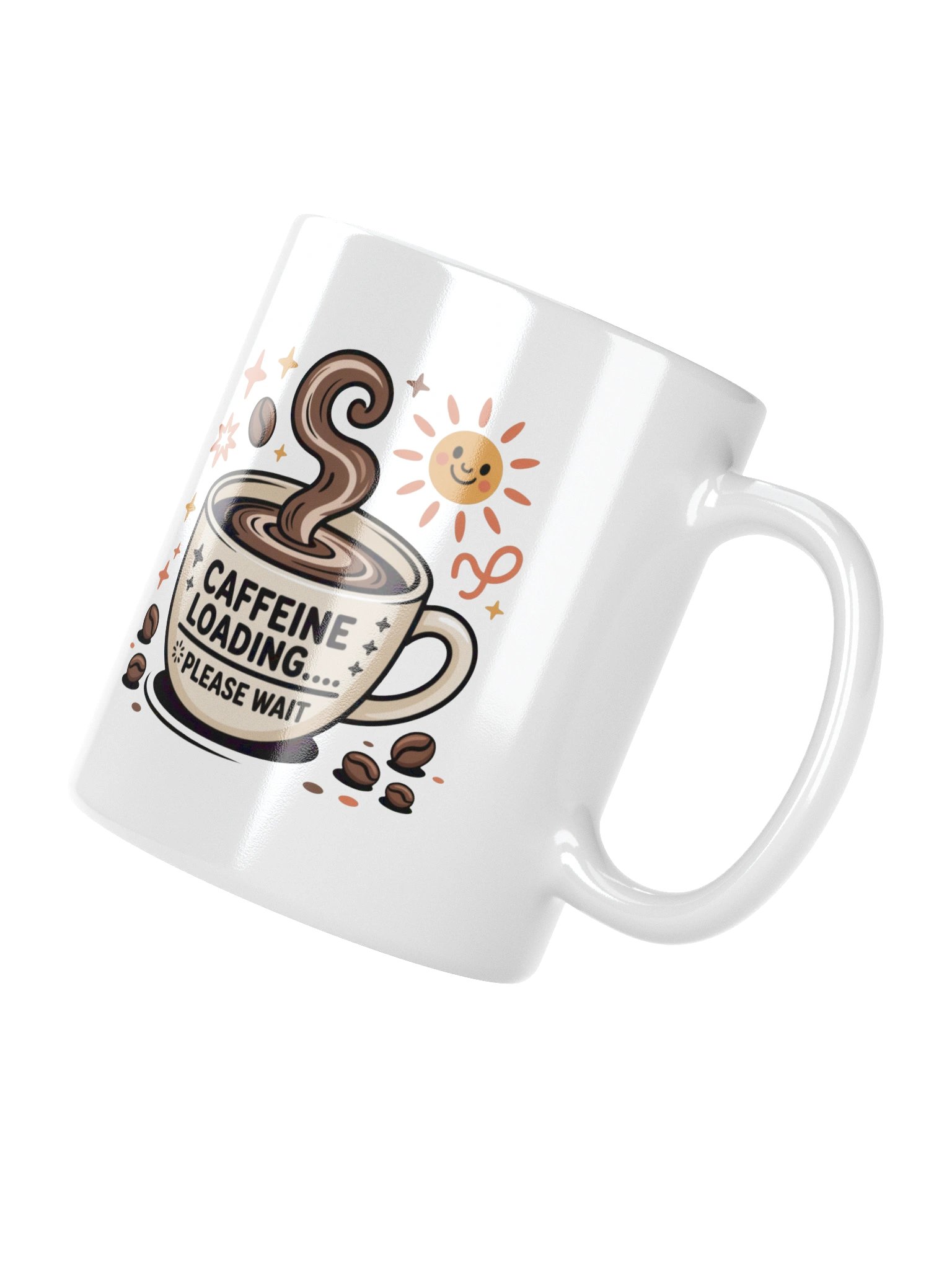 Caffeine Loading Funny Coffee Mug – Humor for Every Morning product image (4)