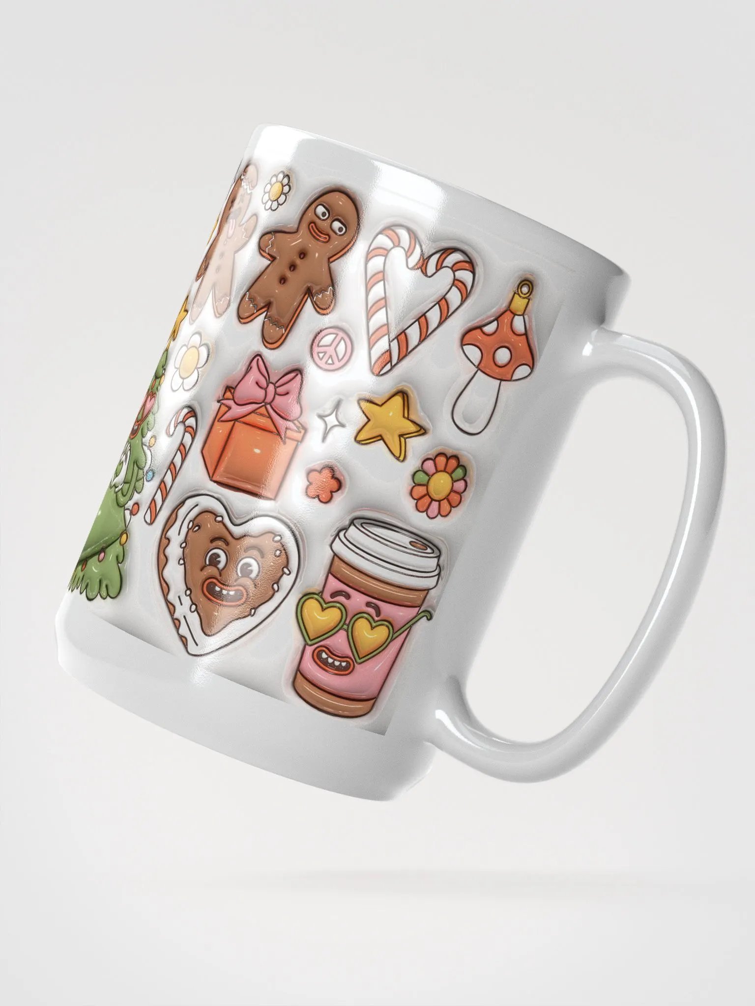 Ginger Retro Holiday Mug product image (2)