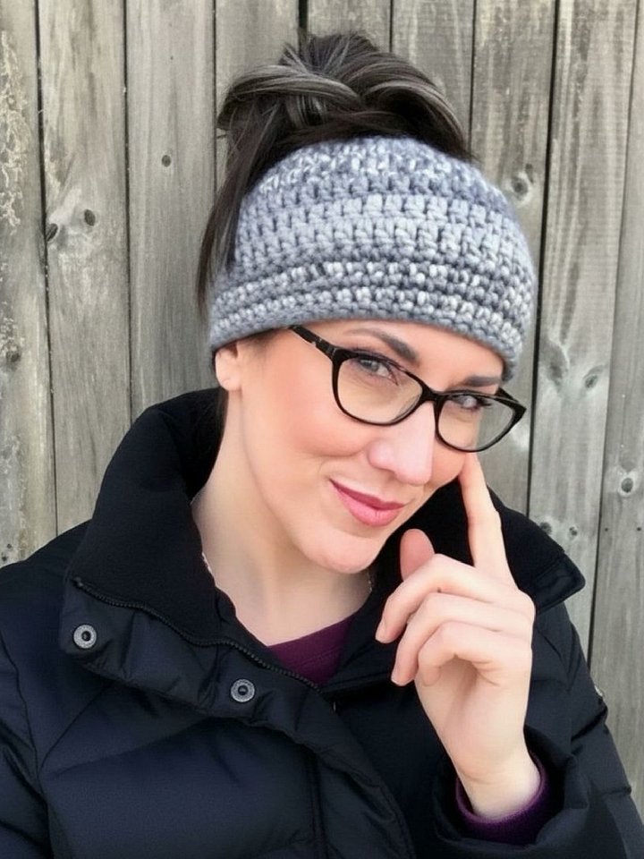 Messy Bun Beanie product image (2)