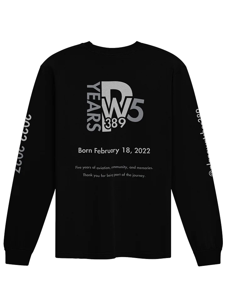 PW389 5 Years Long Sleeve Tee product image (6)