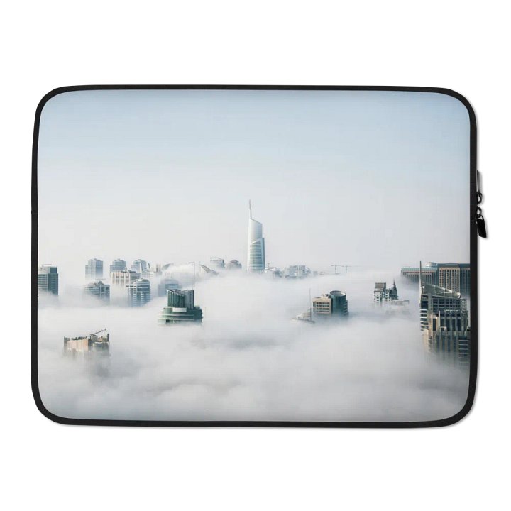 Mist City Laptop Sleeve product image (2)