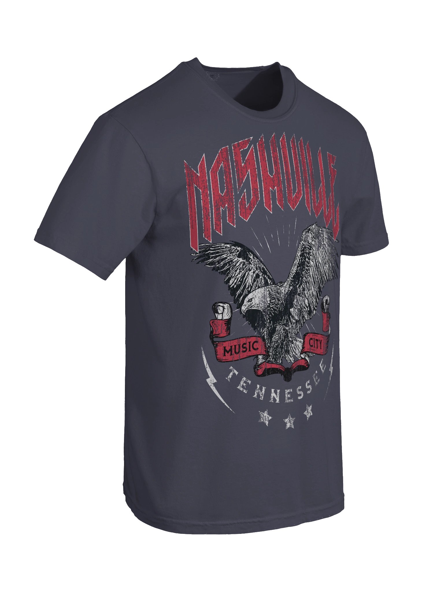 Nashville Music City Shirt – Vintage Eagle Graphic Tee Tennessee product image (9)