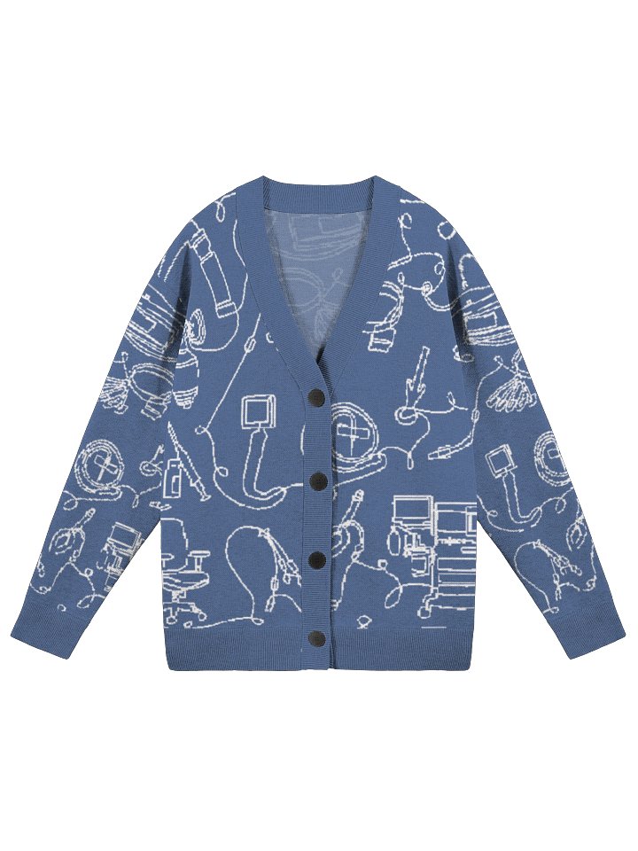 Service Lines (Anesthesia - Blue Cardigan) product image (1)