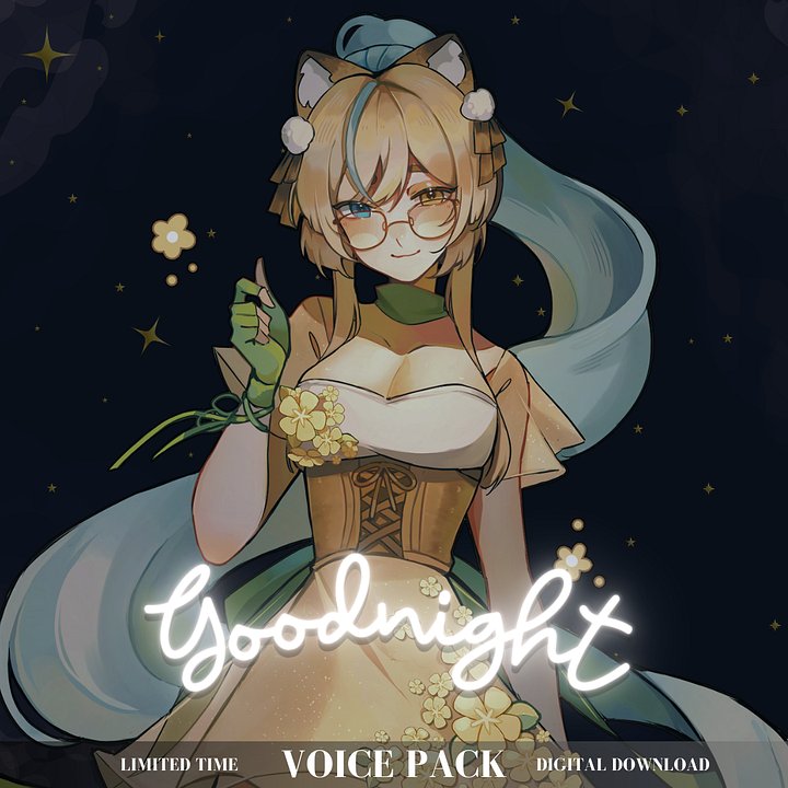 【VOICE PACK】 Goodnight - Digital Download product image (1)